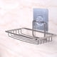 thumbnail image 4 of Escurridor de jabón de acero inoxidable sin perforaciones, soporte para bandeja de jabón, caja de almacenamiento para plato de jabón, contenedor para plato de ducha de baño, 4 of 7