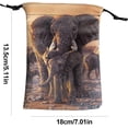 thumbnail image 4 of HUGFEGWE 2 Pcs Velvet Tarot Rune Bag - Novel Animal Pattern Tarot Card & Dice Storage Bag - Tarot Bag, Dice Bag, Card Bag, Jewelry Pouch, Hand Gift Bag, 5.12x7.09 Inches CJB91-66166, 4 of 8