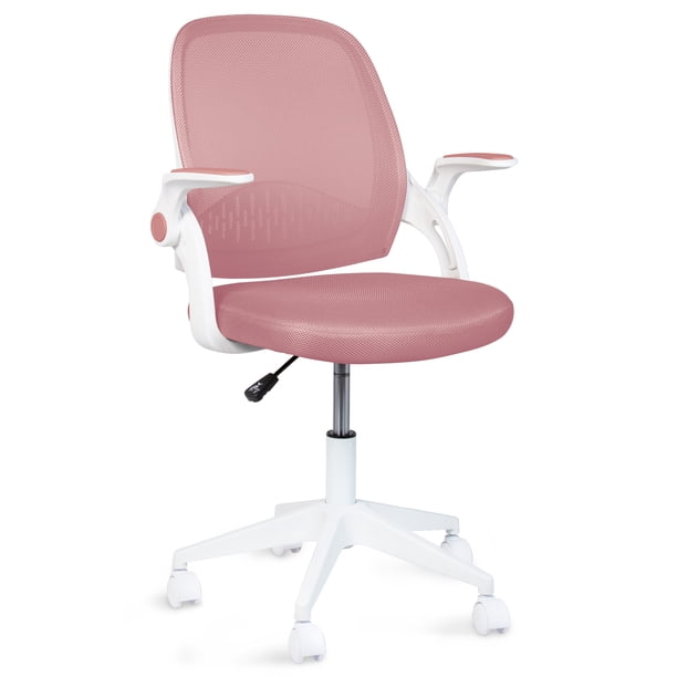 MAGMALIFE Silla de Oficina Natti Ergonómica con Respaldo de Malla Transpirable, Altura e Inclinación Ajustables, Reposabrazos Abatibles 90°, Ruedas 360° Silenciosas y Base Reforzada, Soporta 150 kg