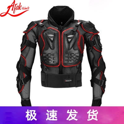 AFAK Spring Summer Motorcycle Armor Vest, Breathable Knight Riding Chest Protector, Anti-Fall Off-Road Motocross Racing Protective Gear for Men Women