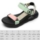 thumbnail image 2 of Sandalias para niñas Sandalias de correa ajustable Sandalias abiertas Sandalias de atletismo Atléticos zapatos de verano transpirables para caminar al aire libre, 2 of 7