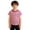 AB158 Wine, variant on Tisuna Classic Striped Crewneck Tee For Kids Comfortable Casual Short Sleeve Top For Boys Girls Regular Fit School Holiday Everyday Playwear Black Size 3-4 Years