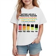 thumbnail image 1 of Hauts à Manches Courtes pour Filles T-Shirt Imprimé Graphique Décontracté pour Enfants 1 Pce, 1 of 9