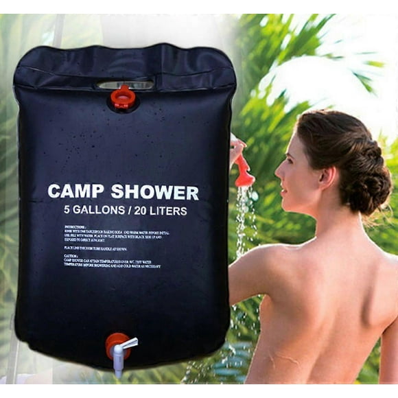 Solar Shower Camping Shower 20L Shower Outdoor Shower Black Solar Bag Shower 1168