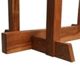 thumbnail image 5 of Carolina Classics Acacia Wood Dining Table in Honey Gold Brown, 5 of 8