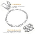 5 Pcs Bag Replacement Chain Bag Chain Flat Chain Shiny Bag Chain