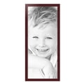thumbnail image 2 of ArtToFrames 18" x 43" Cherry Picture Frame, 18x43 inch Red Wood Poster Frame (WOM-4333), 5 Pack, 2 of 7