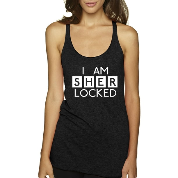 True Way True Way 2 Women S Tank Top I Am Sherlocked c Sherlock Holmes Nbsp Xl Black Walmart Com Walmart Com