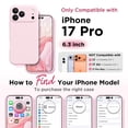 thumbnail image 2 of Funda magnética GolbinBox para iPhone 17 Pro, rosa, 2 of 9
