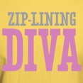 thumbnail image 3 of CafePress - Zip Lining DIVA T Shirt - Men's Classic Graphic T-Shirt, 3 of 4