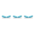 thumbnail image 2 of Guardoinrt PC Computer 3D Wrist Rest Silica Gel Hand Pillow Mouse Pad Laptop Desktop Anti -skid Mouse Pad blue 3Set, 2 of 6