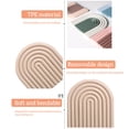 thumbnail image 3 of Botellas de aislamiento en forma de arco iris alfombras de botellas Reutilizables Resistencia al calor Espesor Accesorios anti-escaldado Accesorios de cocina Beige Inevent HA010139-05, 3 of 6