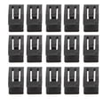 thumbnail image 1 of SHISUYAN 50pcs Black Steel Retainer Clips for Car Use Durable Metal Material Universal Dashboard Fastening, 1 of 8
