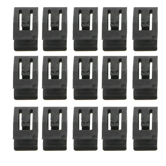 Gongc Car Decor 50pcs Interior Trim Clips Universal Auto Retainer Fastener Black