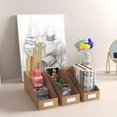thumbnail image 3 of ZBEIVAN Corrugated Cardboard Storage Bins,12x4x4.5inch, 35 Packs, Brown, 3 of 7