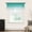 Green, variant on Brown Grey Ombre Valance Curtains for Kitchen/Living Room/Bathroom/Bedroom Window, Rod Pocket Small Topper Half Short Window Curtains Voile Sheer Scarf, Modern Abstract Art Aesthetics 60"x18"
