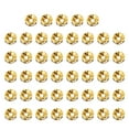 thumbnail image 1 of OULII 100Pcs Golden Rhinestone Rondelle Beads for Crafting Unique Jewelry and Bracelets, 1 of 8