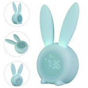 Miyanuby Kids Alarm Clock/ Sunrise Alarm Clock/ Children's Alarm Clocks for Girls Boys/Alarm Clock for Kids/ Alarm Clock for Bedroom/ Touch Control and Snoozing Rechargeable Kid Alarm Clocks