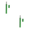 thumbnail image 2 of Ruiboury Premium Golf Club Iron Groove Sharpener Effective Cleaning Tool Green 11x1.2cm 2Set, 2 of 6