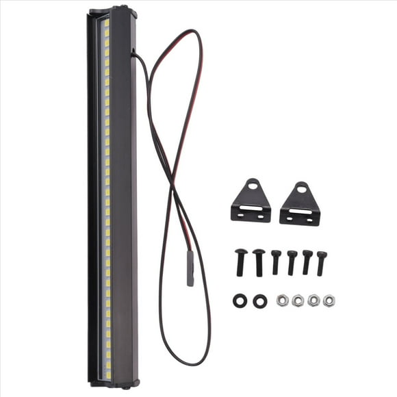 Barra de Luz LED de 150MM y 36 Luces para LáMpara de Techo para Axial SCX10 90046 TRX4 Slash 1/8 1/10 RC Crawler Truck