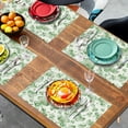 thumbnail image 7 of Shamrocks St. Patrick''s Day Placemats Set of 4 Watercolor Lucky Clovers St Patrick''s Day Table Mats Seasonal Spring Green Leaves Linen Place Mats for Party Kitchen Dining Outdoor Indoor Decor, 7 of 7