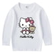thumbnail image 3 of Hello Kitty camiseta de Color sólido para niños primavera otoño nueva camisa de cuello redondo para niños y niñas Camisa de manga larga de algodón para bebés, 3 of 5