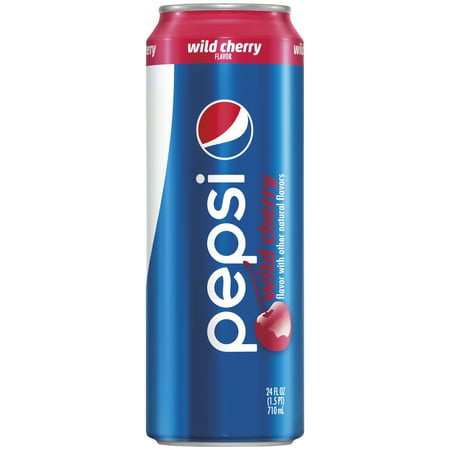 Wild Cherry Pepsi 24 Fl. Oz. Can - Walmart.com