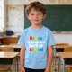 thumbnail image 2 of Odeerbi Niños Niñas Camiseta de Algodón Manga Corta Casual Cuello Redondo Linda Camisetas Impresas, 2 of 9
