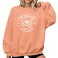thumbnail image 1 of Chandail de Sport à Col Rond Imprimé pour Femme à Manches Longues, Chandail Molletonné Décontracté, Doux et Confortable, Haut Mode pour Tous les Jours, 1 of 3
