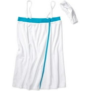 Op - Juniors Terry Shower Wrap with Bonus Headband