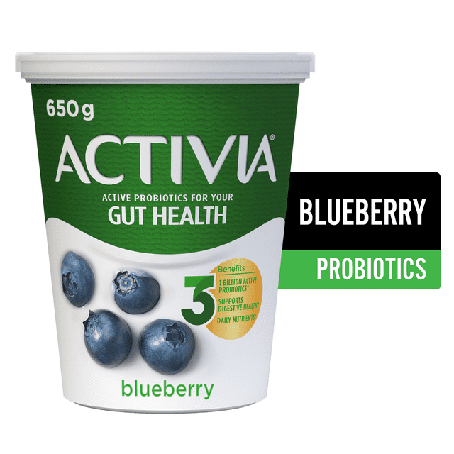Activia Probiotic Yogurt, Blueberry