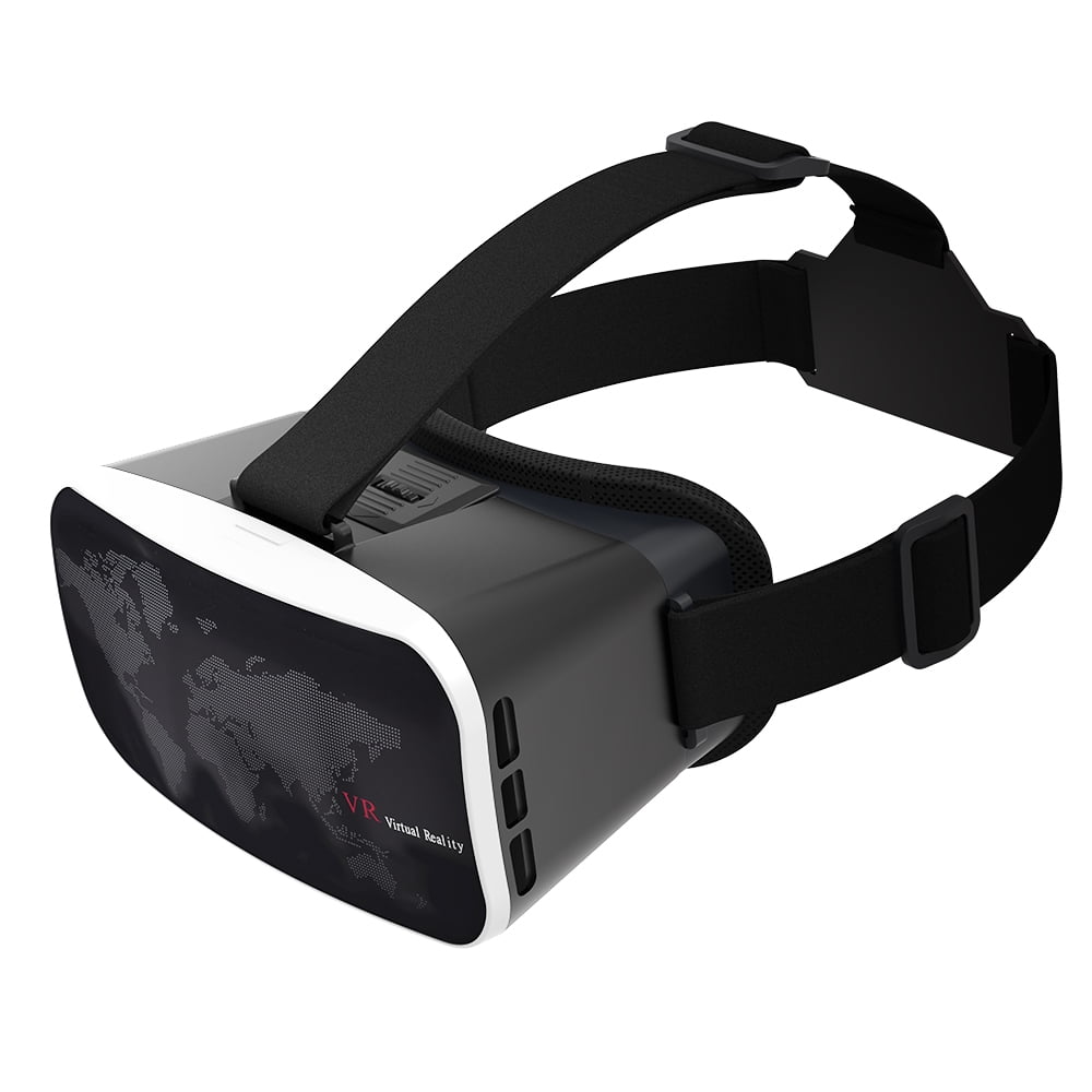 Habor 3D VR Virtual Reality Headset Virtual Video Glasses for 3D Movies/Games  for   inches Smartphones iPhone 6s 6 Plus Samsung Galaxy series  (Black) 