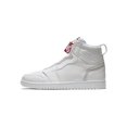 thumbnail image 1 of Womens Air Jordan 1 High Zip White University Red AQ3742-116, 1 of 6
