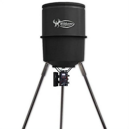 Wildgame Innovations 40 gal Quick Set Automatic Feeder for Deer Turkey and More