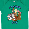 thumbnail image 4 of Inktastic Farmer Boy with Happy Farm Animals Boys or Girls Baby Bodysuit, 4 of 5