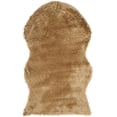 thumbnail image 2 of Safavieh Faux Sheep Skin Jadyn Animal Area Rug, Camel, 2' x 3', 2 of 12