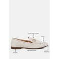 thumbnail image 6 of Bexley Horsebit Embellished Canvas Loafers, 6 of 6