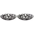 thumbnail image 1 of 2X 2498 Frutero de torre - Soporte para cesta de mostrador, color negro, 1 of 6