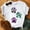 White, variant on Herrnalise Women Printed Plus Size O-Neck T-Shirts Cat Print Short Sleeve Graphic Tee Tops
