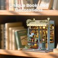 thumbnail image 3 of Kit de casa de muñecas en miniatura para bricolaje, libro Fsolis, Anna's Blue Blossom, 3 of 7