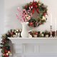 thumbnail image 4 of Decoración para cortar ramas de árbol de Navidad | Utilería de plástico artificial verde y rojo para Navidad | Rama falsa flexible de 19,68 pulgadas | Centro de mesa de la repisa | 1 Pieza, 4 of 6