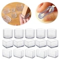 thumbnail image 1 of 4/8 piezas de tapas para patas de silla, almohadillas protectoras de goma para pies, cubiertas para mesas de muebles, tapones para calcetines, cubiertas para pies niveladores de muebles, decoración, 1 of 5