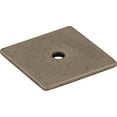 thumbnail image 5 of Top Knobs Tk95 1-1/4" Square Cabinet Knob Backplate From The Sanctuary Series - Grey, 5 of 7