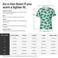 thumbnail image 4 of Rocae Green Sea Turtle for Men's Moisture-Wicking Crew Tee - T-Shirt for Sports, Outdoor Activities, and Casual WearLarge, 4 of 9