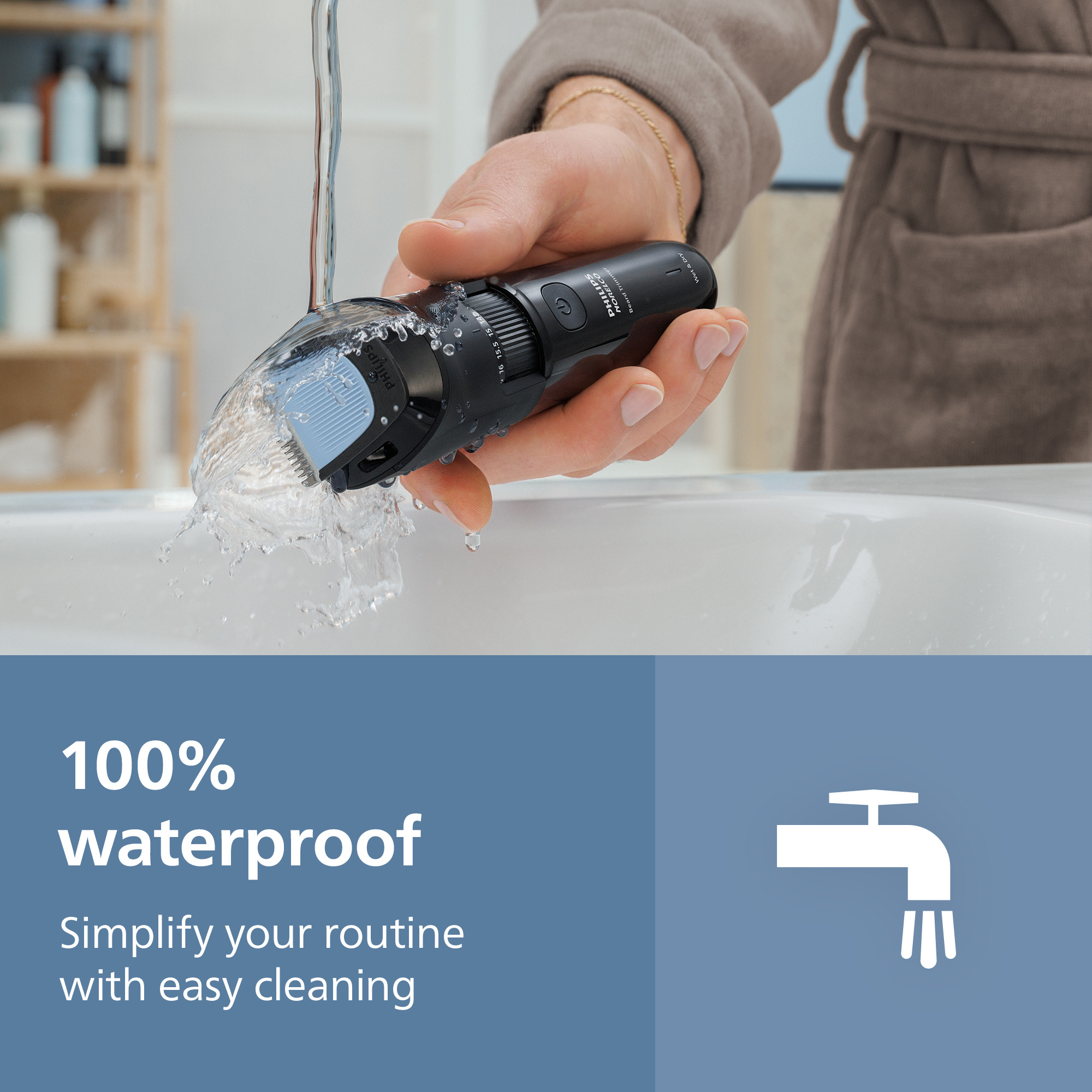 Philips Norelco Beard Trimmer 3000 Series Waterproof photo 7