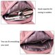 thumbnail image 4 of Bolso de la mochila para las mujeres, bolsos de hombro antirrobo del bolso de la mochila del viaje del cuero de la PU con la borla, 4 of 6