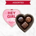 thumbnail image 2 of RUSSELL STOVER Valentine's Day Conversation Heart Assorted Milk & Dark Chocolate Gift Box, 1.5 oz. (3 pieces), 2 of 7