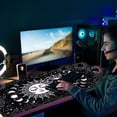 thumbnail image 7 of sixwipe Large Gaming Mouse Pad (XXL), Non Slip 35.4 x 15.7 inches Computer Pad for Desk with Coaster, 3mm Thickened Big Rubber Base Mouse Mat with Stitched Edges for Work, Game, Office, Home, 7 of 7