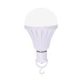 thumbnail image 3 of Luz de emergencia Bulbo de 12W Hogar Bulbo LED E27 (gancho de 12 W con interruptor) 5 PCS, 3 of 4