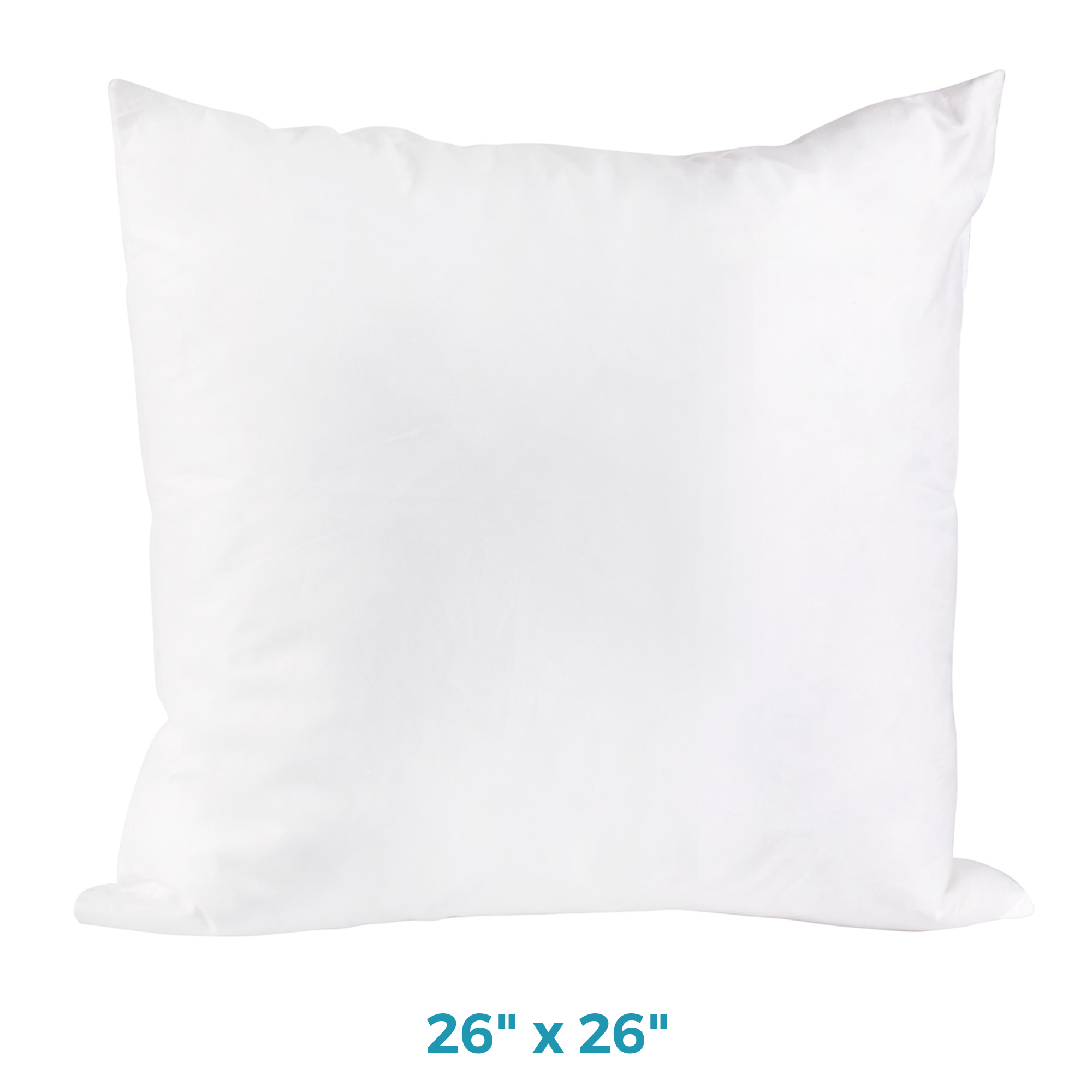 Westex 601426 14 x 26 in. Feather Filled Cushion Insert, White